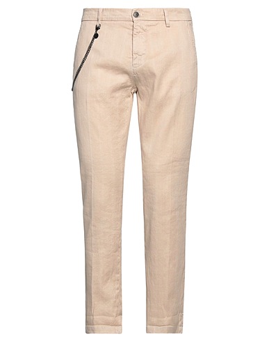 MASON'S Casual pants Beige 65% Linen, 34% Cotton, 1% Elastane