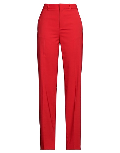 DSQUARED2 Pantalone Rosso 54% Poliestere, 44% Lana Vergine, 2% Elastan