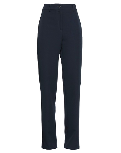 19.70 NINETEEN SEVENTY Casual trouser Midnight blue 90% Polyester, 10% Elastane