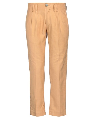 NEILL KATTER Casual trouser Beige 70% Cotton, 30% Linen