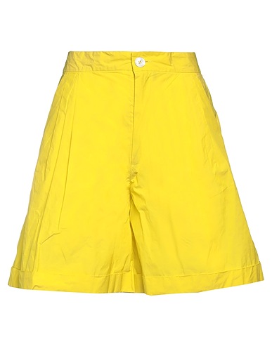 DSQUARED2 Shorts & Bermuda Yellow 68% Polyester, 32% Polyamide