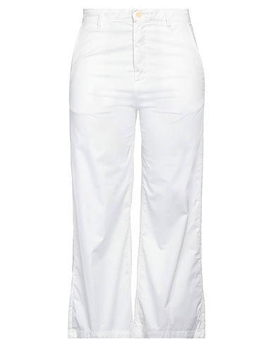 HAIKURE Casual pants White 97% Cotton, 3% Elastane