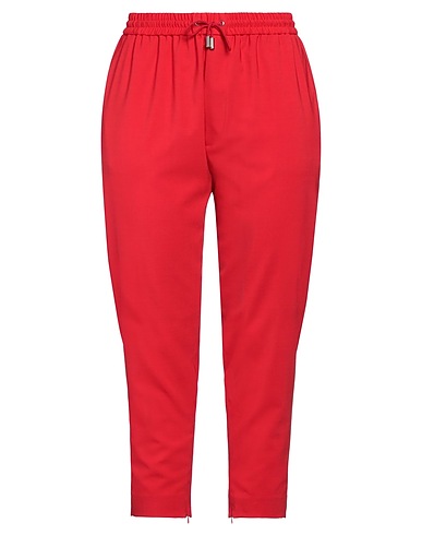 DSQUARED2 Casual pants Red 54% Polyester, 44% Wool, 2% Elastane