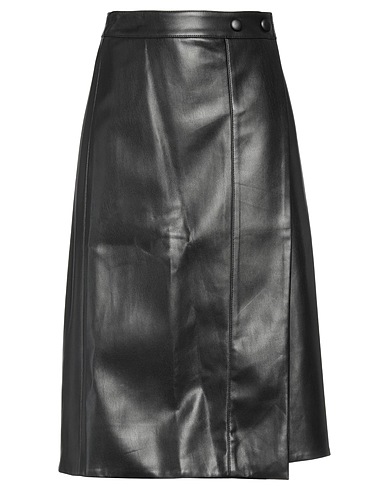 PROENZA SCHOULER Midi-Rock Schwarz 100% Polyurethan