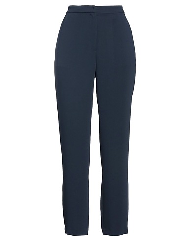 EMPORIO ARMANI Casual trouser Navy blue 100% Polyester