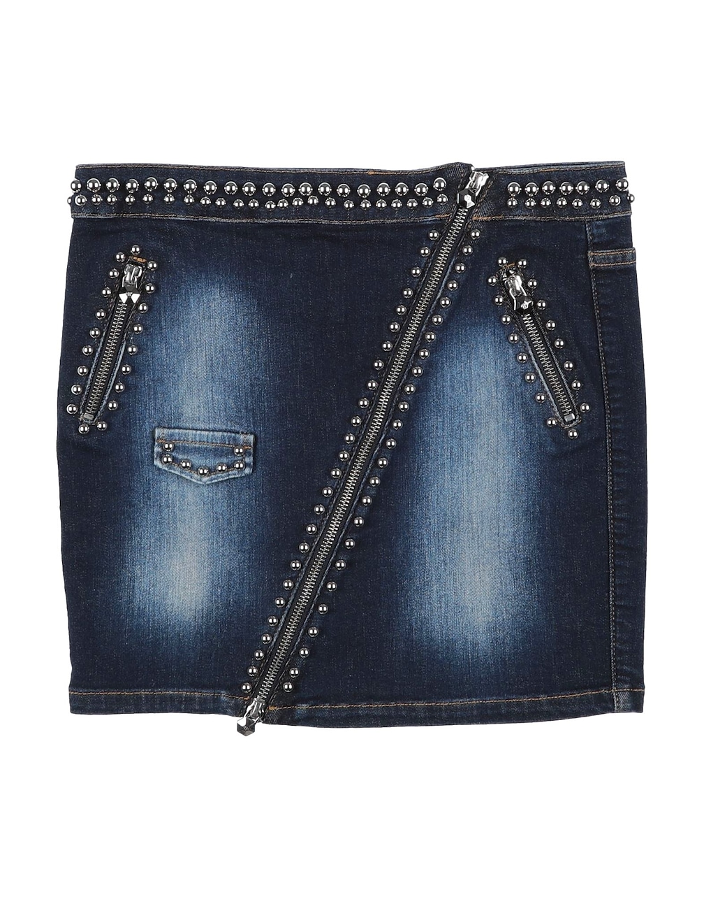 PHILIPP PLEIN - Denim skirts