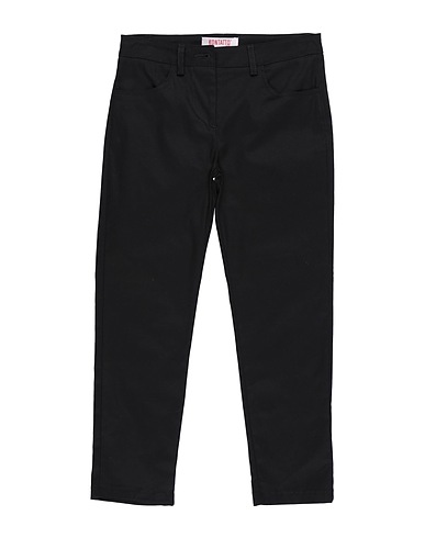 KONTATTO Casual pants Black 97% Cotton, 3% Elastane