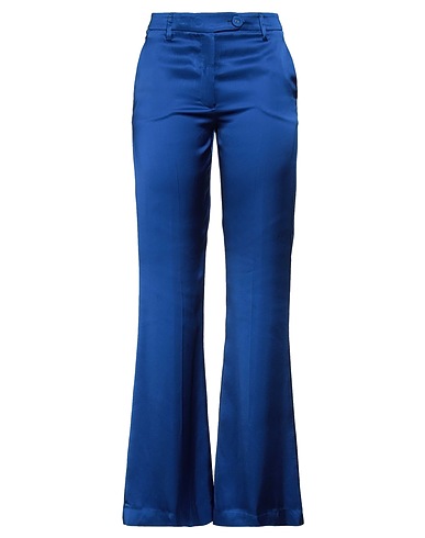 TRUE ROYAL Casual pants Bright blue 100% Viscose