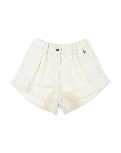 SOUVENIR Shorts & Bermudas Elfenbein 100% Baumwolle