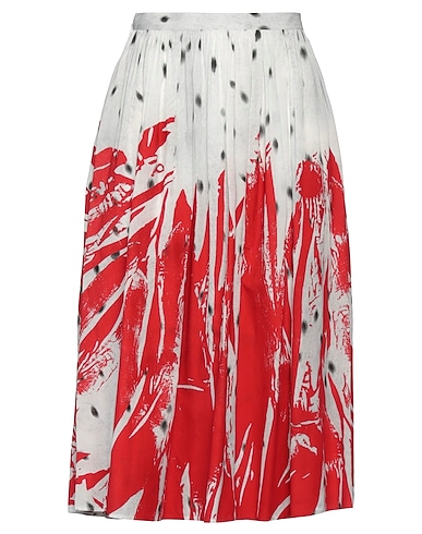 DSQUARED2 Midi skirt Red 100% Viscose