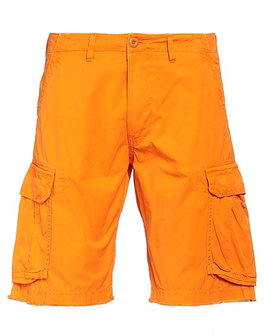 CHESAPEAKE'S Shorts & Bermuda Orange 100% Cotton