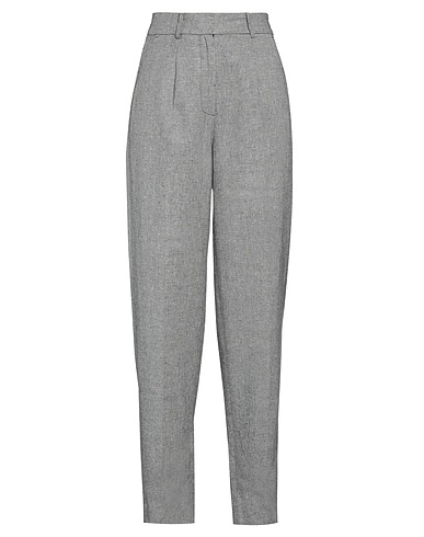 MICHAEL MICHAEL KORS Pantalone Nero 54% Lino, 46% Viscosa