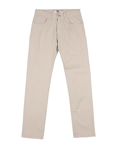 ROŸ ROGER'S Casual trouser Khaki 96% Cotton, 4% Elastane
