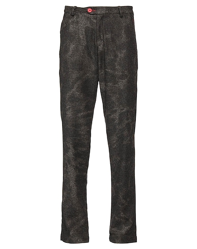 SUPERPANTS Chinos Dunkelbraun Wolle, Acryl, Polyester, Seide, Andere Fasern
