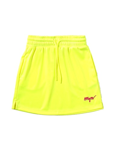 MSGM Gonna Gonna Giallo fluo Poliestere
