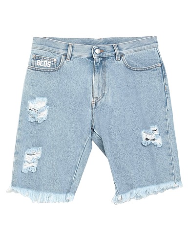 GCDS Denim shorts Blue 100% Cotton