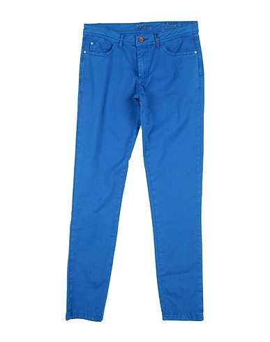 U.S.POLO ASSN. Casual trouser Azure 98% Cotton, 2% Elastane