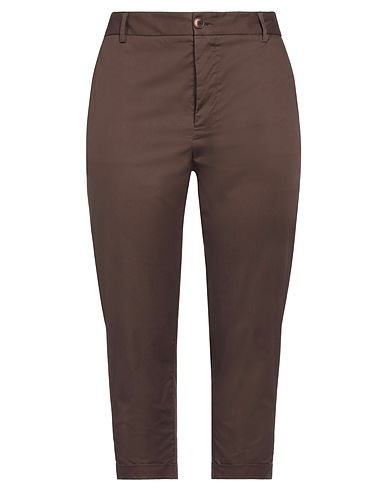 VIRNA DRÒ Pantalone Cioccolato 100% Cotone