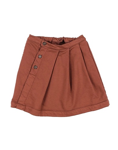 ESSENCE Skirt Brown 95% Cotton, 5% Elastane