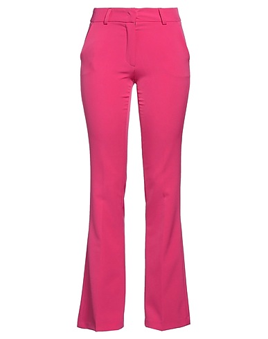 JE SUIS LE FLEUR Casual trouser Fuchsia 89% Polyester, 11% Elastane