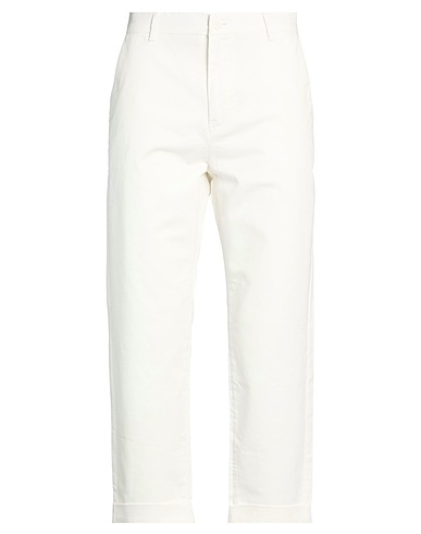 ONLY & SONS Casual pants White 98% Cotton, 2% Elastane
