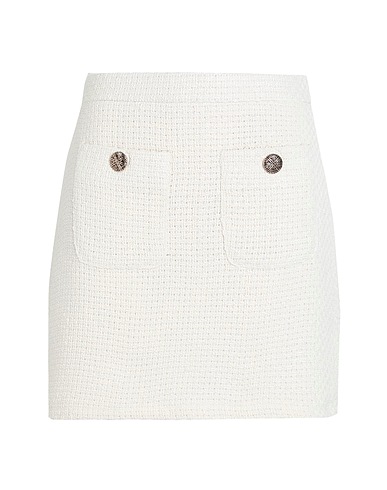 VERO MODA Mini skirt Ivory 100% Polyester