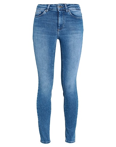 ONLY Denim pants Blue 92% Cotton, 6% Elastomultiester, 2% Elastane