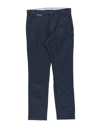TOMMY HILFIGER Casual trouser Midnight blue 97% Cotton, 3% Elastane