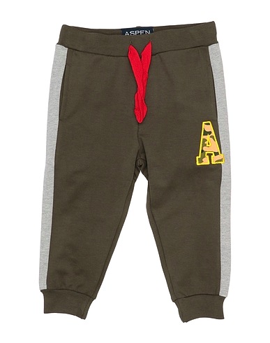 ASPEN POLO CLUB Casual trouser Military green 95% Cotton, 5% Elastane