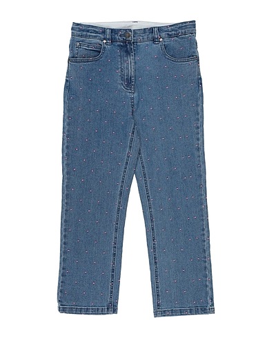 STELLA McCARTNEY KIDS Pantaloni jeans Blu 98% Cotone, 2% Elastan, Poliestere
