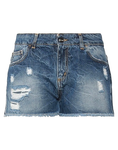 ICE PLAY Denim shorts Blue 100% Cotton