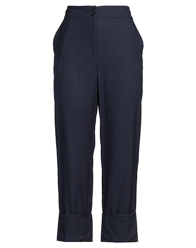 PENNYBLACK Casual pants Midnight blue 89% Viscose, 11% Polyamide