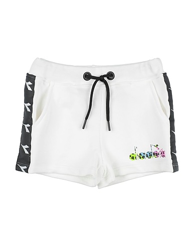 DIADORA Pantalon en molleton Blanc 100% Coton