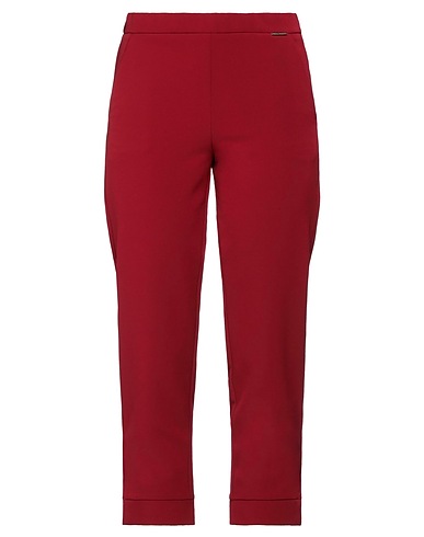 ANGELO MARANI Casual pants Brick 88% Polyester, 12% Elastane