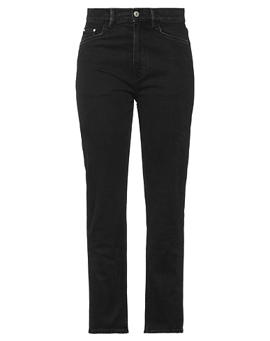 WANDLER Denim pants Black 99% Cotton, 1% Elastane