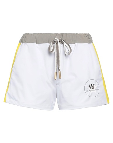 LORENA ANTONIAZZI Shorts & Bermuda White 69% Polyamide, 31% Elastane