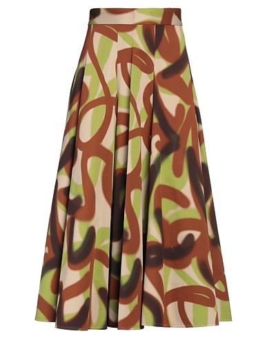DSQUARED2 Gonna midi Beige 97% Cotone, 3% Elastan
