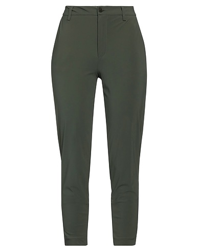 VIRNA DRÒ Pantalone Verde militare 72% Poliammide, 28% Elastan
