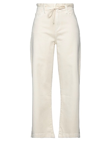 PAIGE Bootcut Jeans Ivory 57% Cotton, 34% Rayon, 9% Lycra®