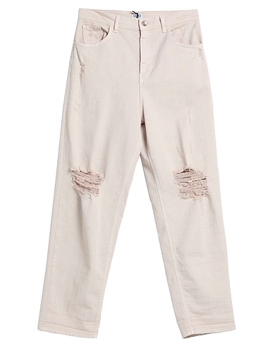 LIU •JO Pantalone Beige 97% Cotone, 3% Elastan