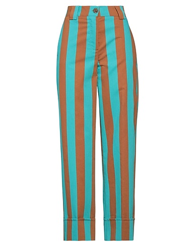 KAOS Casual trouser Turquoise 65% Cotton, 30% Polyester, 5% Other Fibres