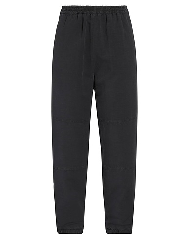 ROBERTO COLLINA Pantalone Nero 65% Viscosa, 35% Lino