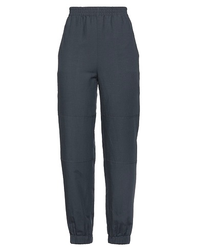 ROBERTO COLLINA Casual trouser Midnight blue 65% Viscose, 35% Linen