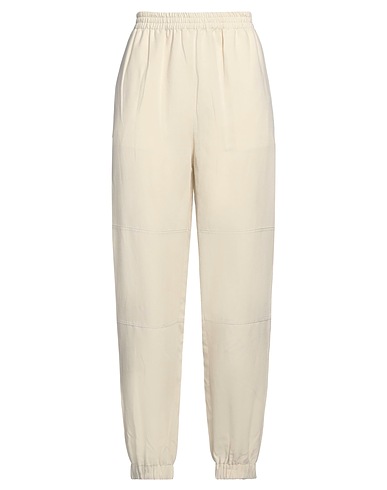 ROBERTO COLLINA Casual trouser Sand 65% Viscose, 35% Linen