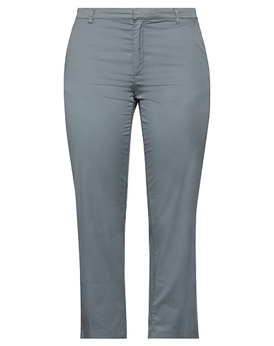 HAIKURE Casual pants Grey 97% Cotton, 3% Elastane