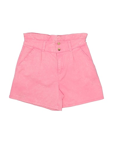LIU •JO Shorts & Bermuda Fuchsia 97% Cotton, 3% Elastane