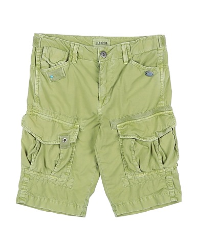 BERNA Shorts & Bermuda Lime green 100% Cotton