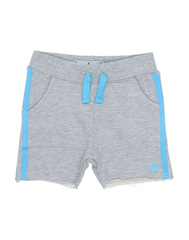MACCHIA J Shorts & Bermuda Grey 55% Cotton, 45% Polyester