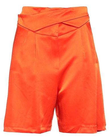 NAM-MYO Shorts & Bermuda Orange 78% Acetate, 22% Viscose