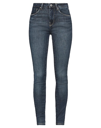 PEPE JEANS Denim pants Blue 93% Cotton, 5% Polyester, 2% Elastane